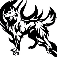TATOO Loup Tribal